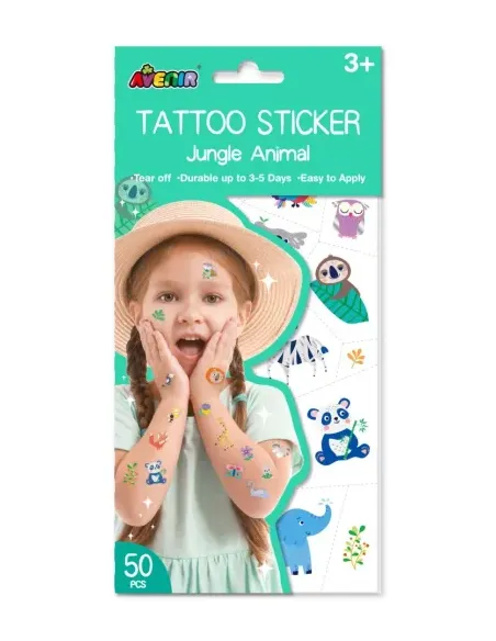 Tatuaże Zwierzęta w dżungli Avenir