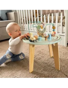 Drewniany Stół Aktywności Montessori TOOKY TOY 2