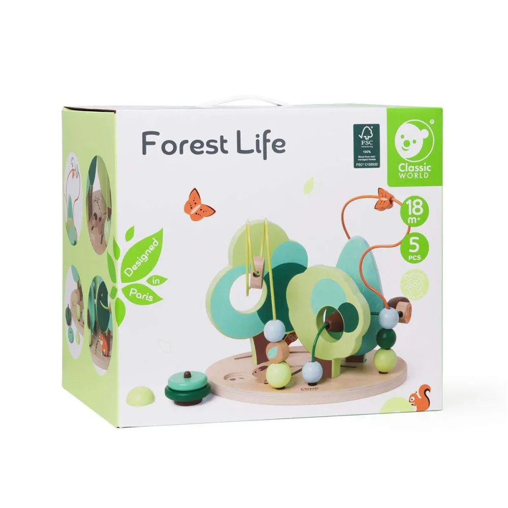 Labirynt edukacyjny Forest Life Classic World