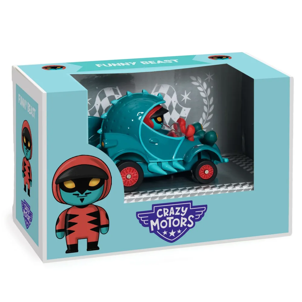 Autko CRAZY MOTORS FUNNY BEAST Djeco