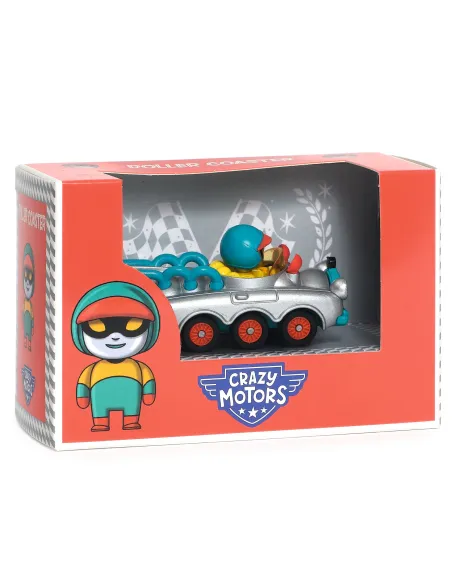Autko CRAZY MOTORS ROLLER COASTER Djeco
