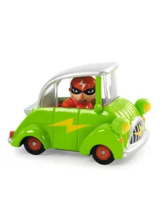 Autko CRAZY MOTORS GREEN FLASH Djeco 2