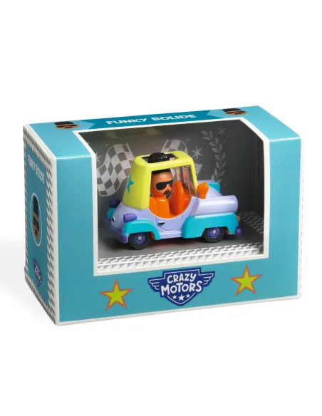 Autko CRAZY MOTORS FUNKY BOLIDE Djeco