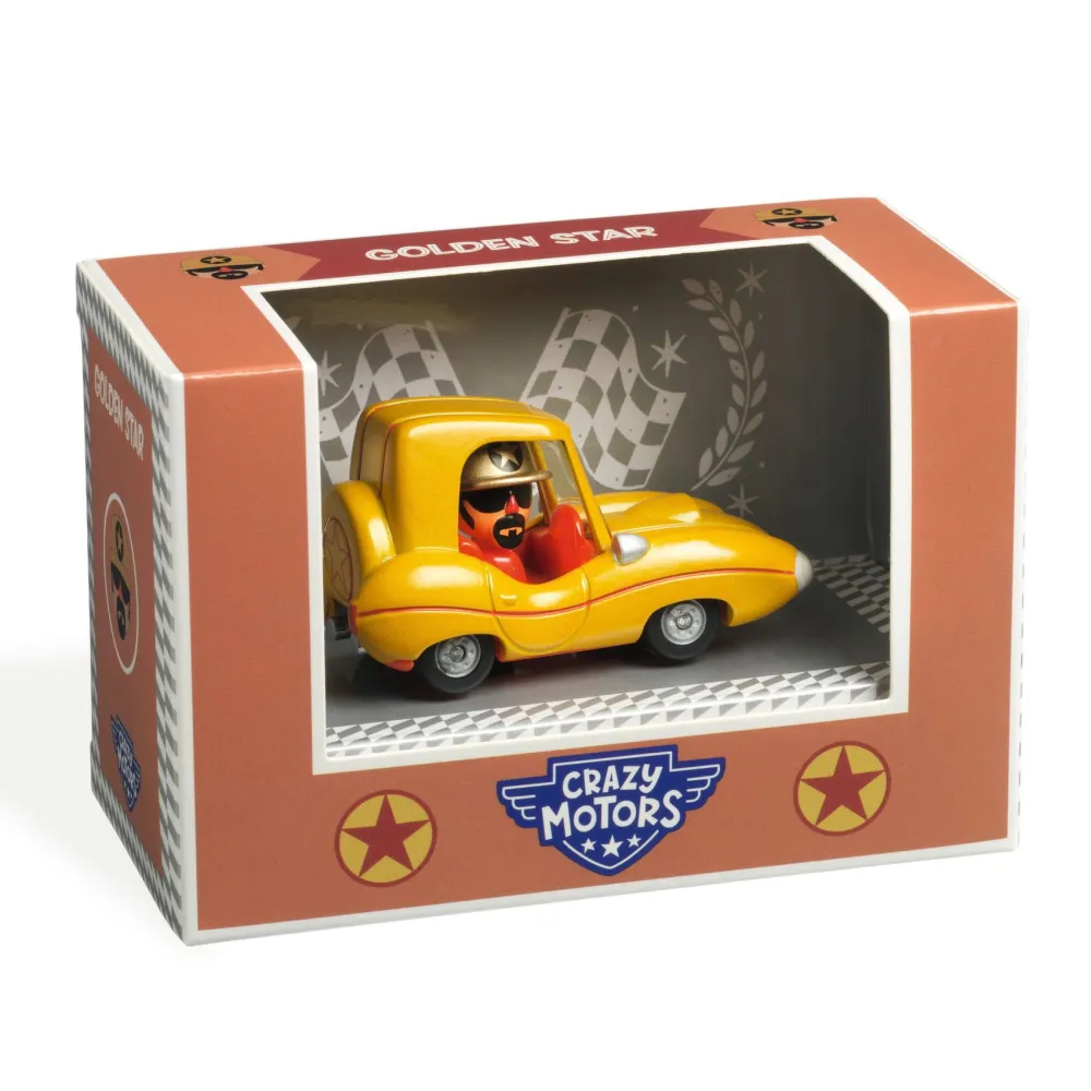 Autko CRAZY MOTORS ELECTRO CHOC Djeco