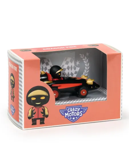 Autko CRAZY MOTORS DRAGON FIRE Djeco