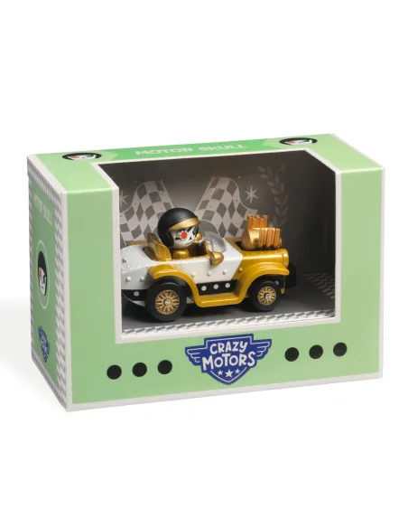 Autko CRAZY MOTORS MOTOR SKULL Djeco