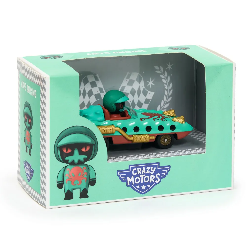 Autko CRAZY MOTORS ABYS ENGINE Djeco