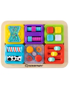 PlayTab Sensoryczny Kwadrat Klepsydra Fat Brain Toy 2