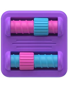 PlayTab Sensoryczny Kwadrat Nakrętki Fat Brain Toy