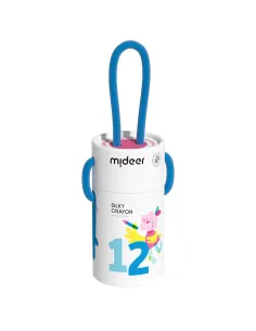 mideer Wiaderko szybkoschnących miękkich 12 kredek