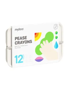 Pierwsze kredki świecowe 12 szt mideer