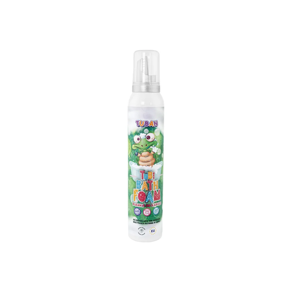 Tubi Pianka do kąpieli zielona 200 ml Tuban