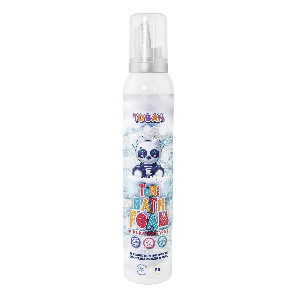Tubi Pianka do kąpieli Biała 200 ml Tuban