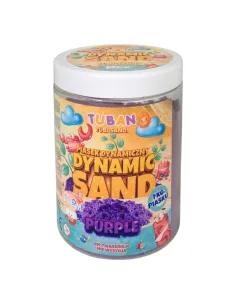 Piasek Dynamiczny 1 kg Fioletowy Tuban