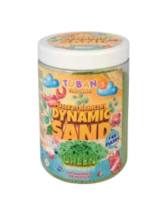 Piasek Dynamiczny 1kg Zielony Tuban