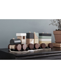 Pociąg Drewniany NEO Natural Kids Concept