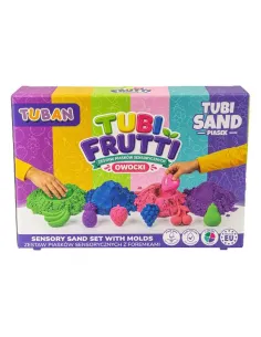 Piasek sensoryczny zestaw Tubi Frutti Tuban
