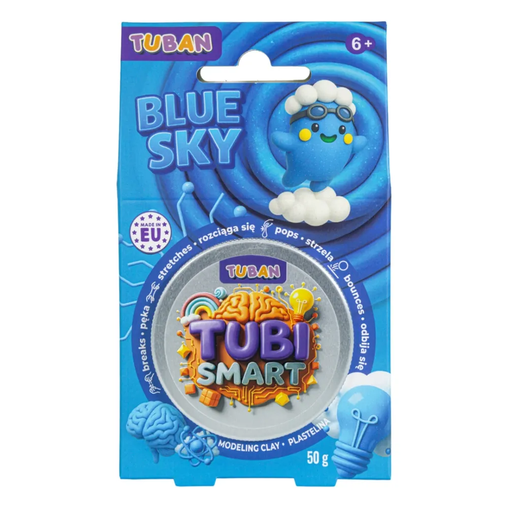 Plastelina Tubi Smart BLUE SKY Tuban