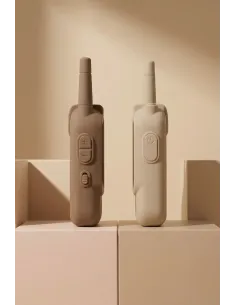 KidTooki Video Walkie Talkie Beige&Brown KidLupe 2