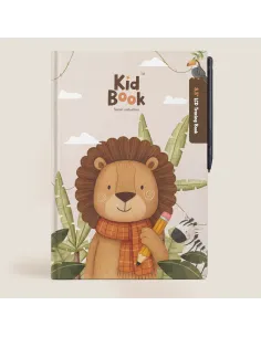 Kidbook Tablet Graficzny z kartami pracy do rysowania Beige Safari KidLupe 2