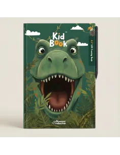 Kidbook Tablet Graficzny z kartami pracy do rysowania Green Dino KidLupe 2