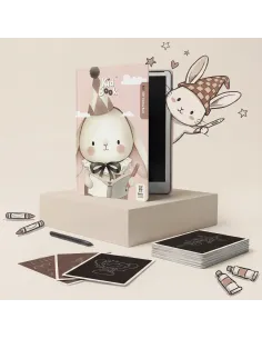 Kidbook Tablet Graficzny z kartami pracy do rysowania Rabbit KidLupe