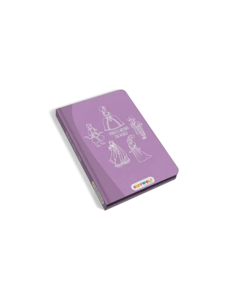 Tablet graficzny z szablonami do rysowania KIDYDRAW MINI Princess KIDYWOLF
