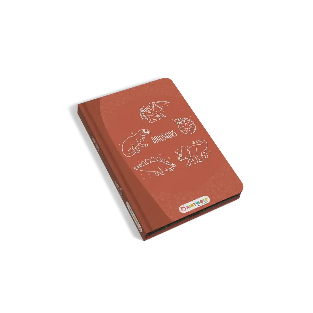 Tablet graficzny z szablonami do rysowania KIDYDRAW MINI dinozaury KIDYWOLF