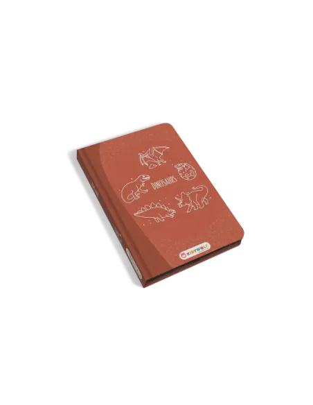 Tablet graficzny z szablonami do rysowania KIDYDRAW MINI dinozaury KIDYWOLF