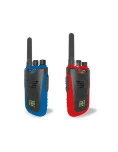 Zestaw krótkofalówek Walkie Talkie niebiesko - czerwone KIDYWOLF