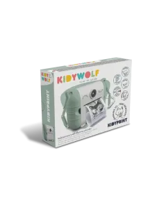 Aparat fotograficzny z funkcją drukowania KIDYPRINT zielony KIDYWOLF