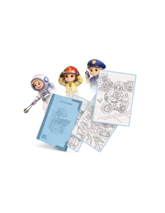 Wkłady uzupełniające REFIL KIDYDRAW PAD Everyday heroes KIDYWOLF 2
