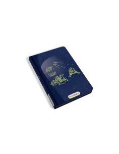 Tablet graficzny z szablonami do rysowania KIDYDRAW MINI GALAXY KIDYWOLF