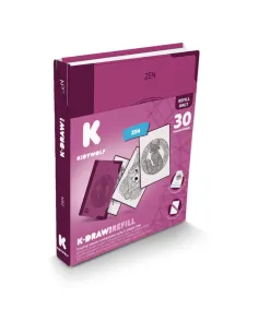 Wkłady uzupełniające REFIL KIDYDRAW PAD 10+ Zen KIDYWOLF