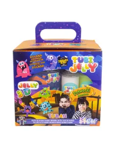 Zestaw Tubi Jelly 6 kolorów Małe Akwarium Potworki Tuban 2