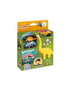 Puzzle Fantastyczne Dinozaury 3+ CzuCzu