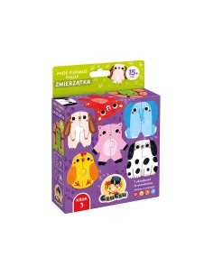 Moje pierwsze puzzle Zwierzątka 15M+ CzuCzu