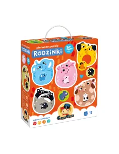 Pierwsze puzzle Rodzinki 15m+ CzuCzu