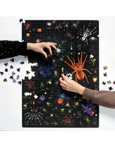 Pająki 1000 elementów Puzzlove CzuCzu 2