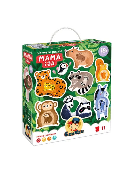 Pierwsze puzzle Mama i ja 18m+ CzuCzu