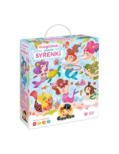 Magiczne puzzle Syrenki 4+ CzuCzu