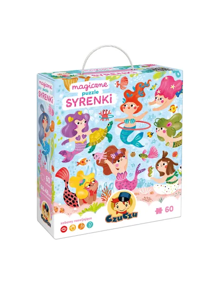 Magiczne puzzle Syrenki 4+ CzuCzu
