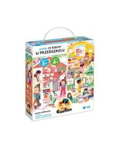 Puzzle Co robimy w przedszkolu 3+ CzuCzu