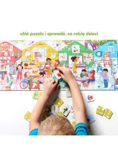 Puzzle Co robimy w przedszkolu 3+ CzuCzu 2