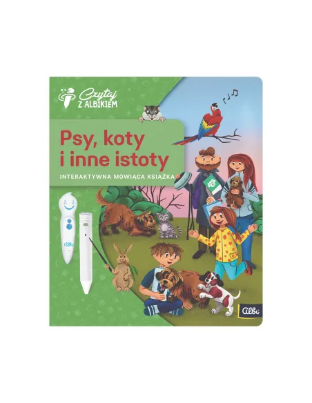 Książka Psy koty i inne istoty 6+ Czytaj z Albikiem Albi