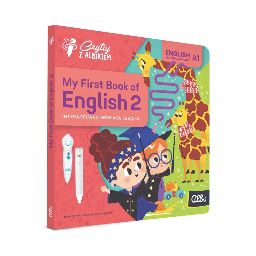 Książka My First Book of English 2 4+ Czytaj z Albikiem Albi