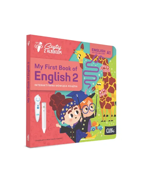Książka My First Book of English 2 4+ Czytaj z Albikiem Albi