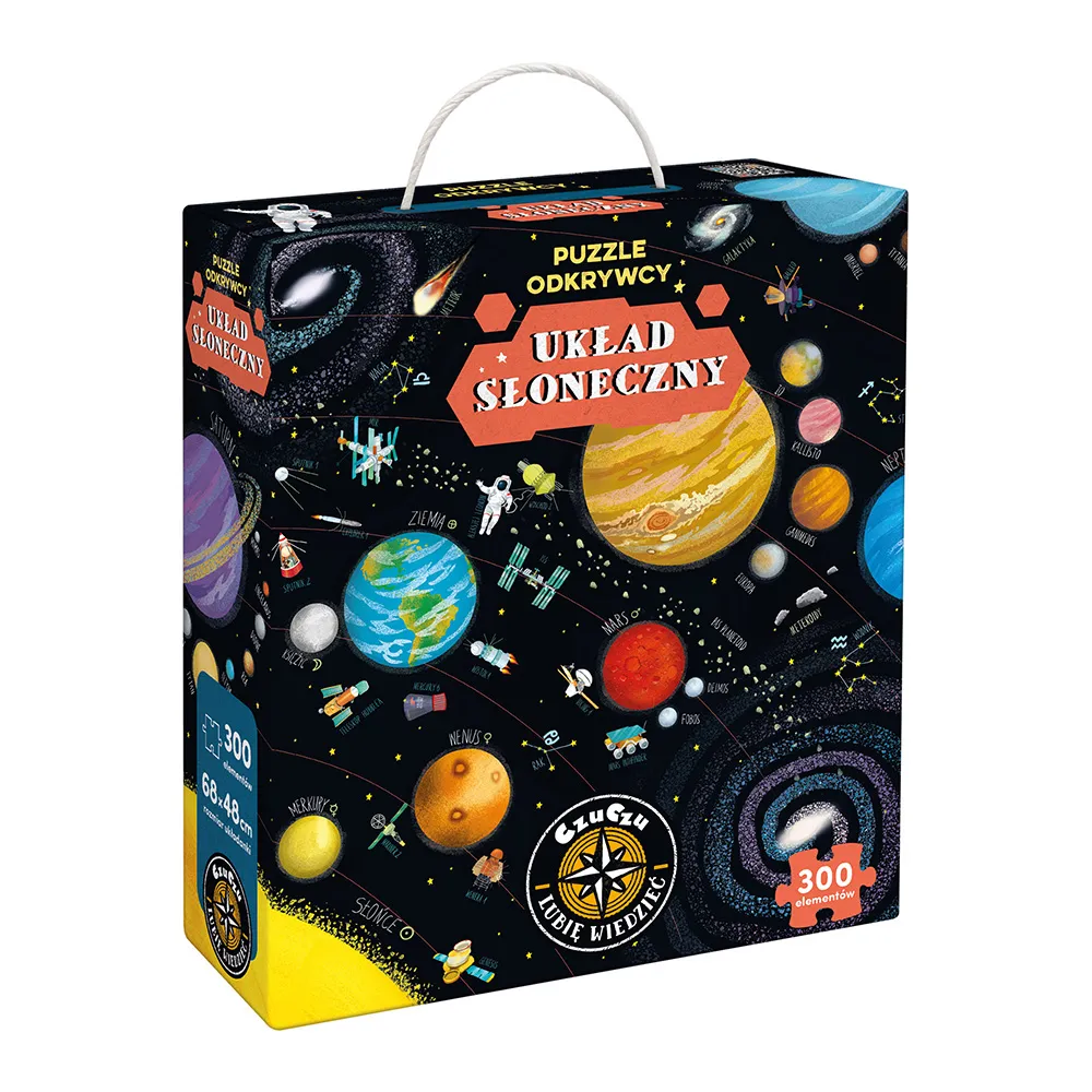 Puzzle odkrywcy Układ Słoneczny 7+ CzuCzu