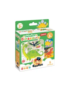 Układam Dinozaury 3+ CzuCzu