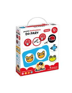 Puzzle kontrastowe Do pary 12m+ CzuCzu